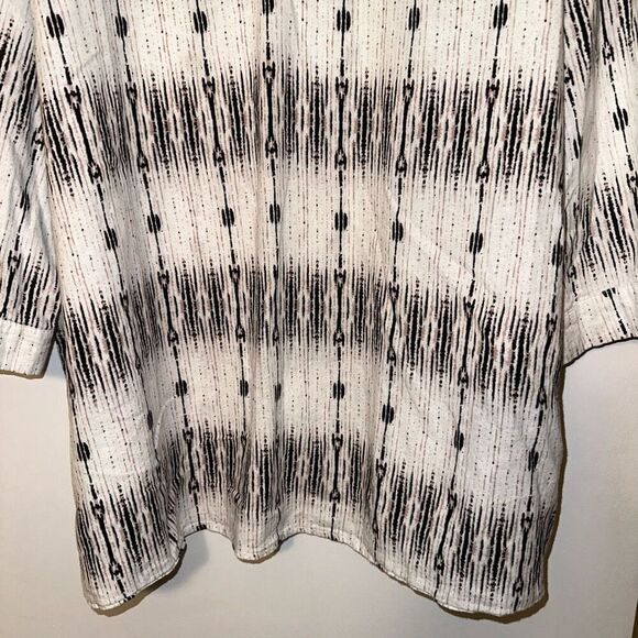 Cynthia Rowley Women’s Linen Blend Neutral Color Blouse Size 3XL - Picture 2 of 12